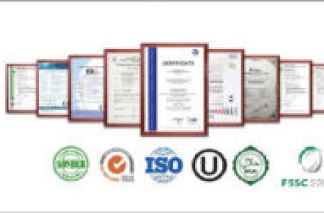 INTERNATIONAL STANDARDS AND CERTIFICATIONS FOR TAPIOCA STARCH