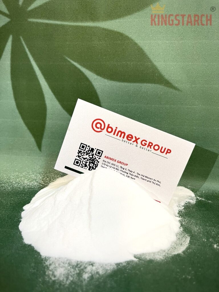 Modified tapioca starch in canned meat