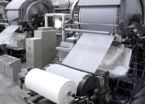 Modified tapioca starch for making paper
